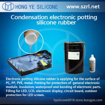 Condensation encapsulating and potting compound